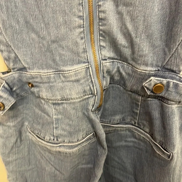 𝅺Rachel Rachel Roy denim jumpsuit - Picture 13 of 13